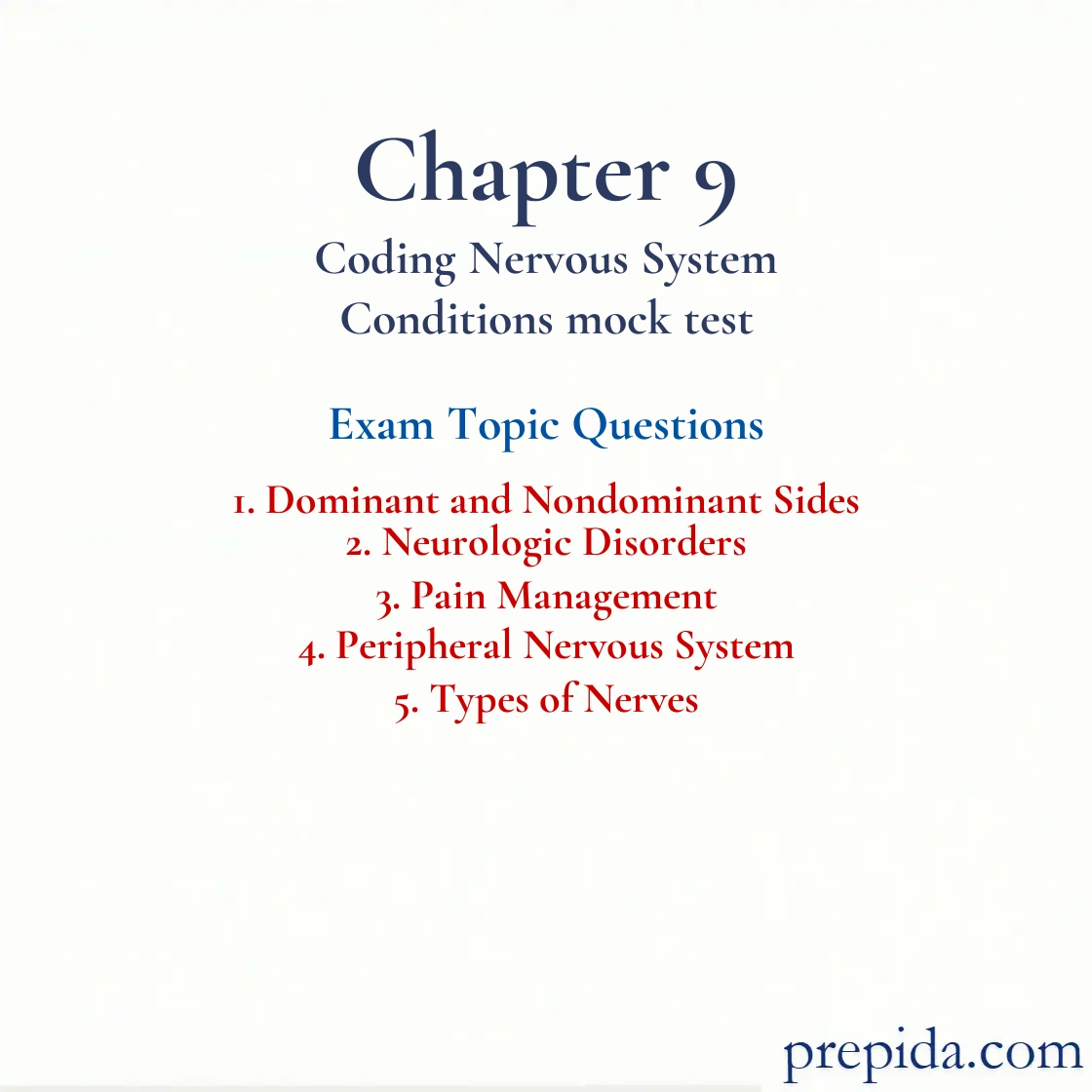 Discover Exam Questions Dominant Nondominant Sides final exam Final Test Set: Dominant and Nondominant Sides