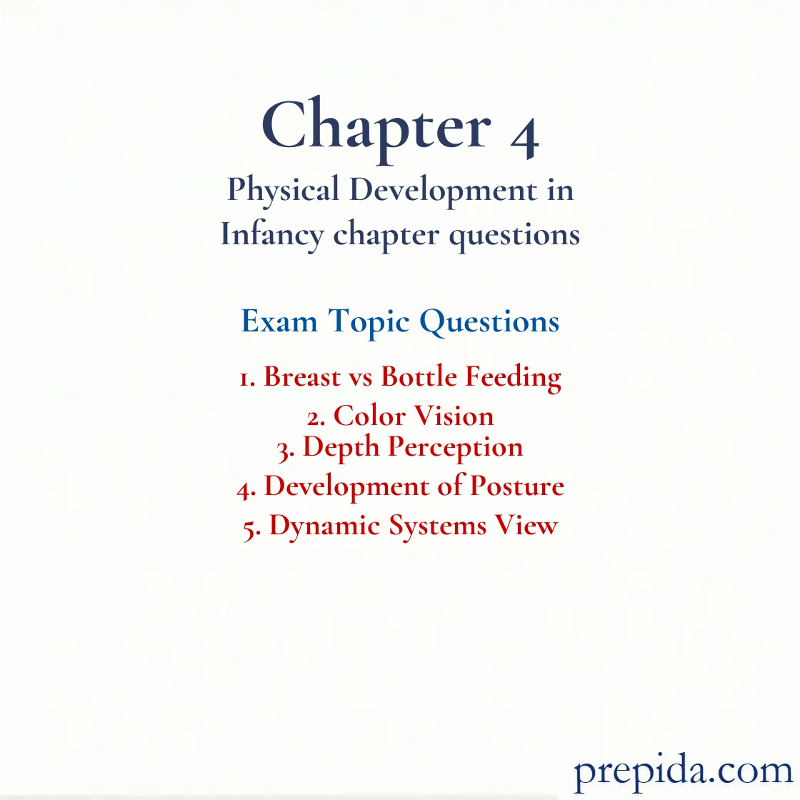 quiz answers: Breast vs Bottle Feeding and Color Vision