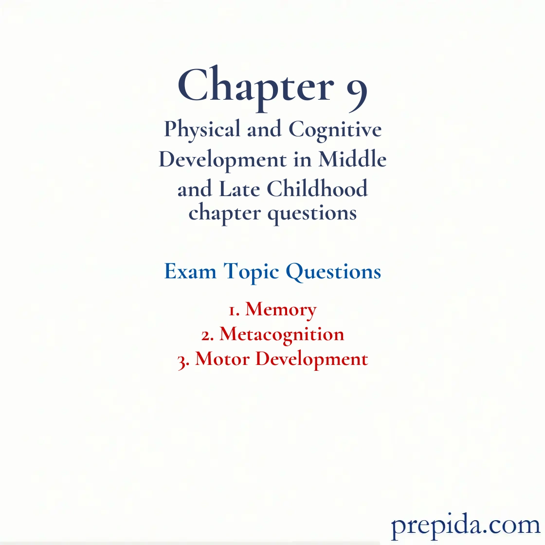 Exam Prep Tips Memory Metacognition Max Your Score Practice Exam: Memory and Metacognition
