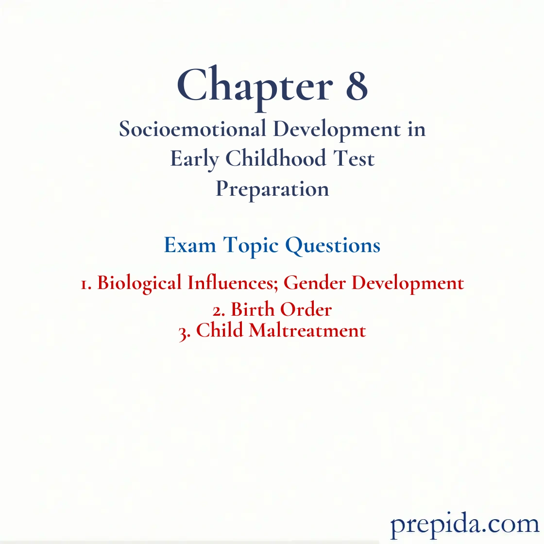 Exam Questions Biological Influences Gender Development Chapter Quiz: Biological Influences; Gender Development