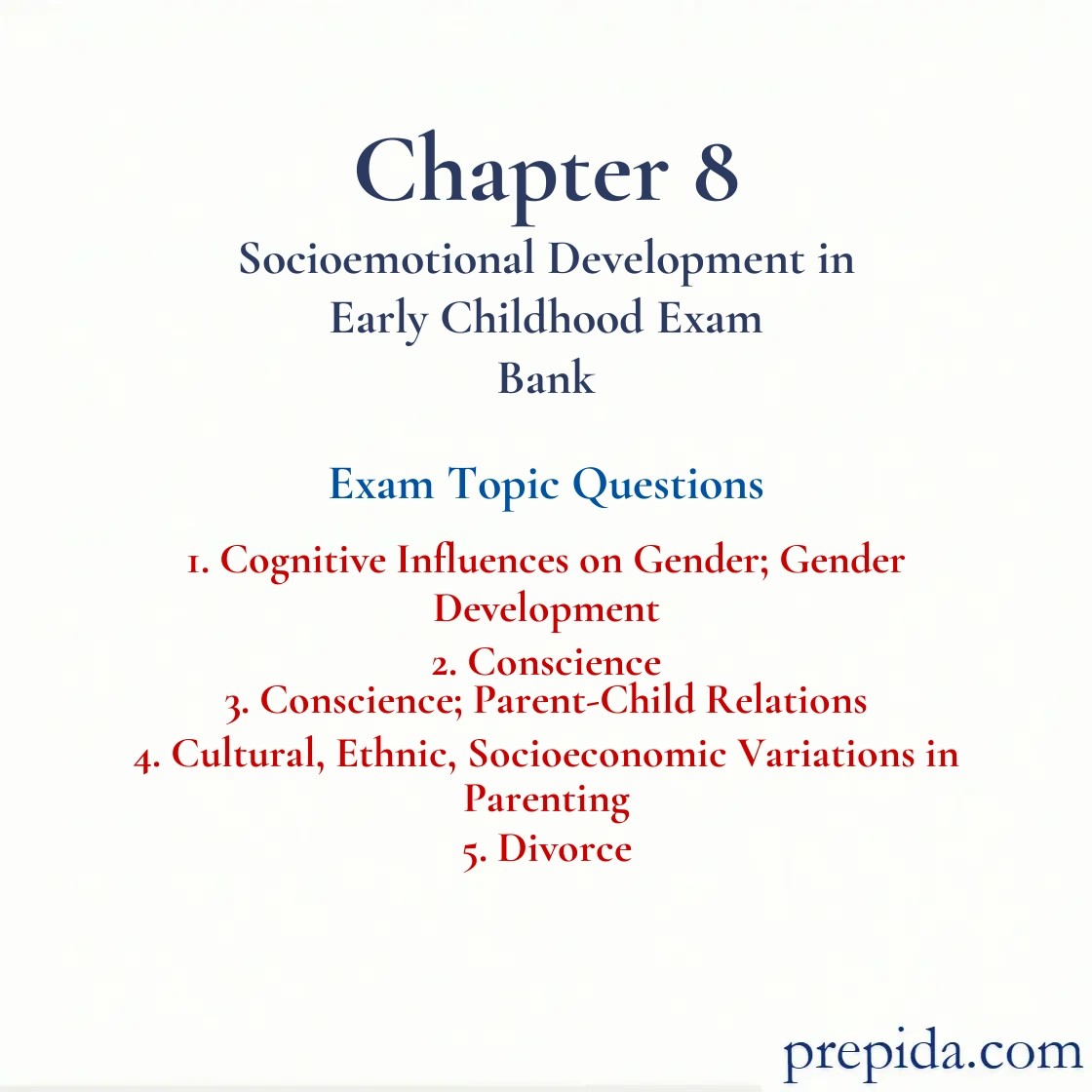 Excel in Your Exam Cognitive Influences on Gender; Gender Development Final Exam: Cognitive Influences on Gender; Gender Development