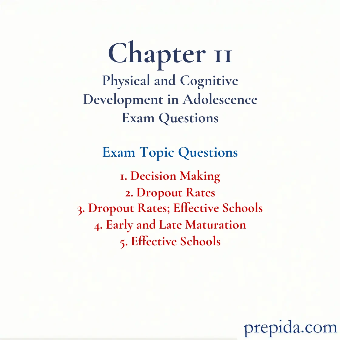 Excel in Your Exam Decision Making, Dropout Rates, Maturation MCQ Challenge Final Exam: Decision Making and Dropout Rates
