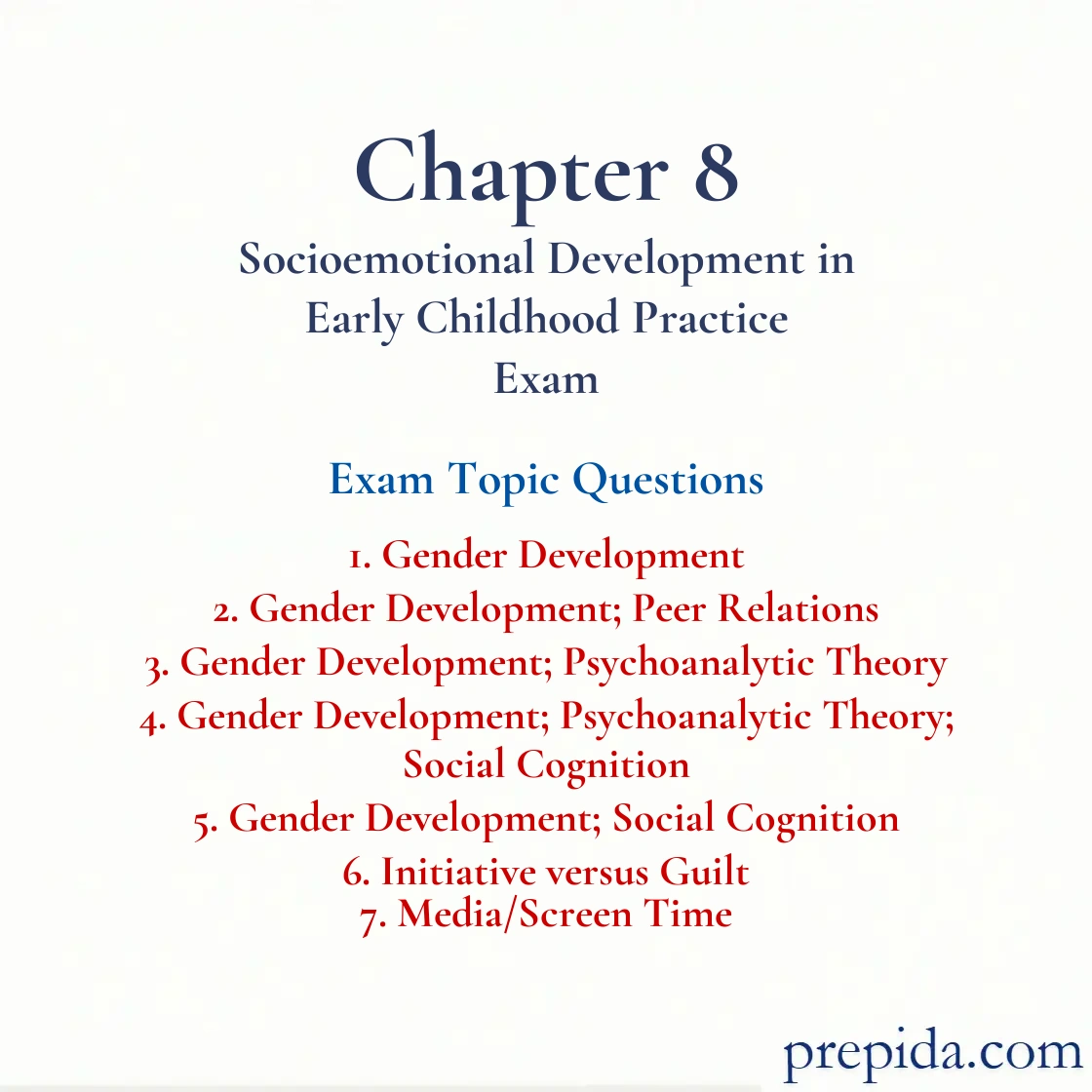 Gain Exclusive Exam Questions Gender Development Exam Bank Study Guide: Gender Development
