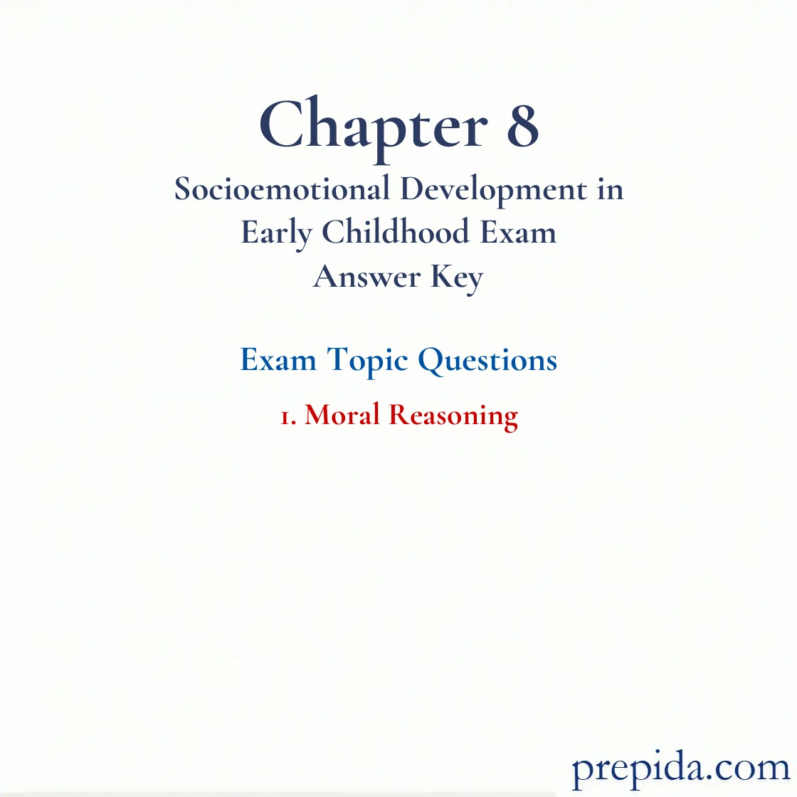 Maximize Your Exam Score Moral Reasoning Quiz Answers Mock Exam: Moral Reasoning