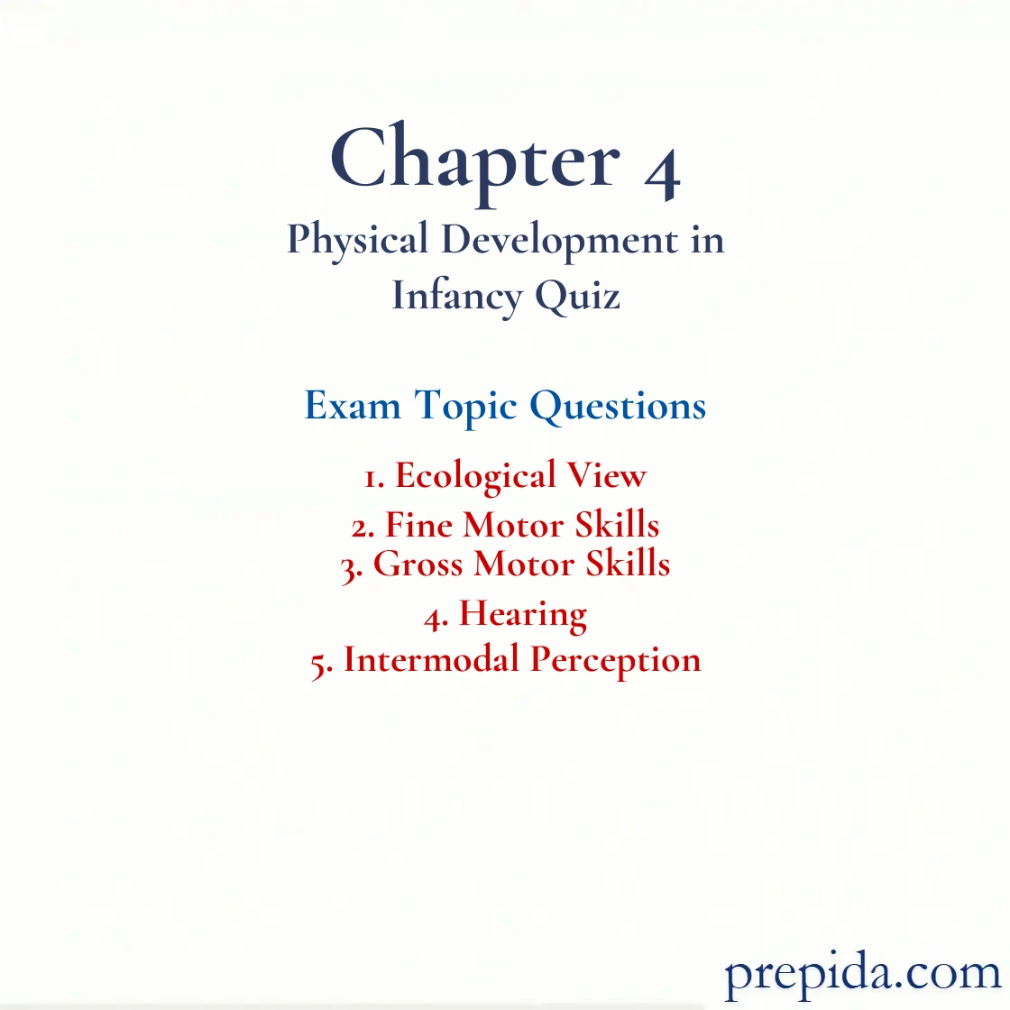 Reveal Exam Questions Fine Motor Skills Ecological View MCQ Exam final exam questions: Ecological View and Fine Motor Skills