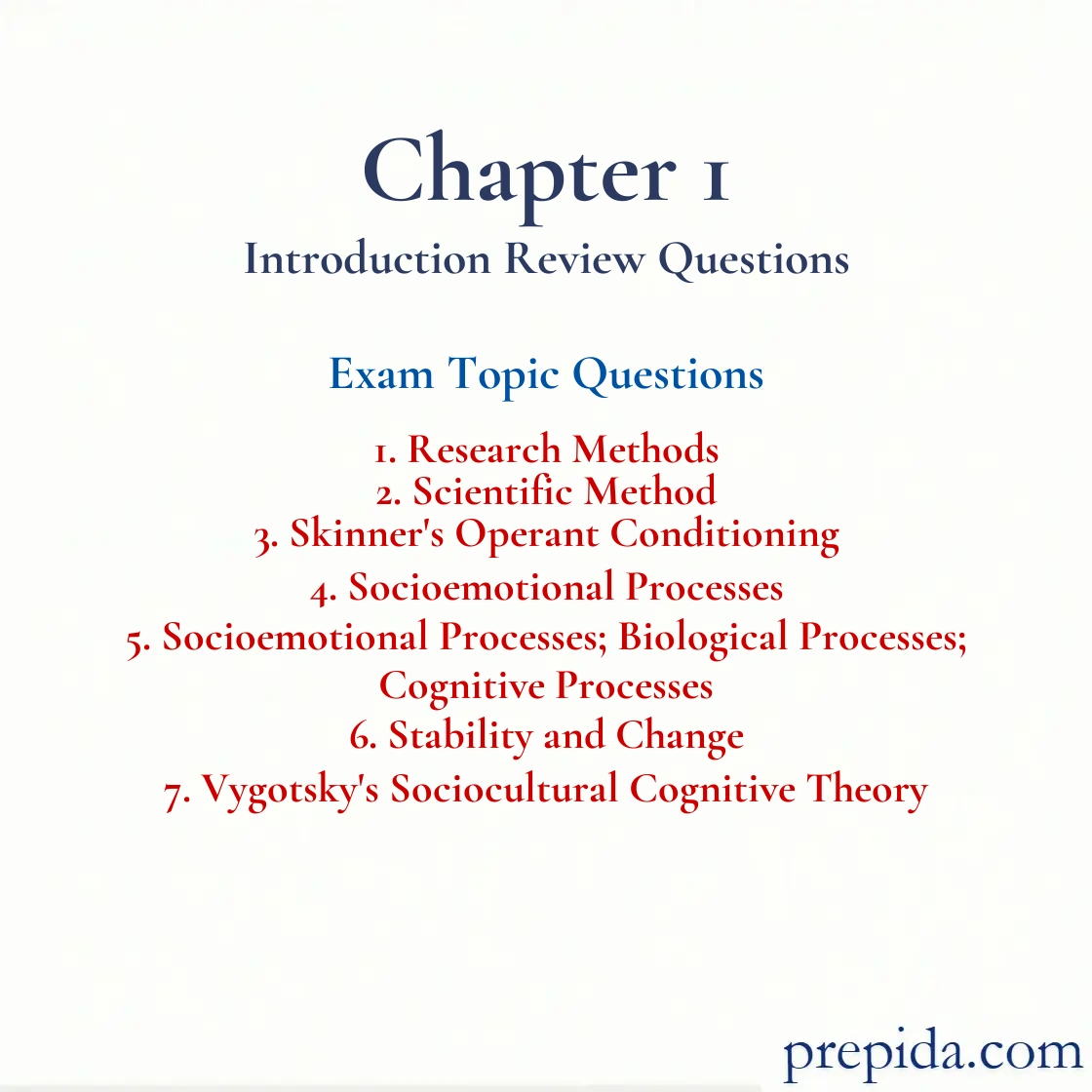 Solve Free Exam Questions Research Scientific Method Final Exam Practice Questions: Research Methods and Scientific Method