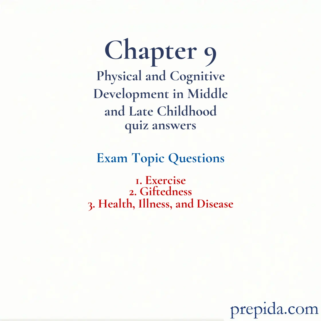 Uncover Key Exam Questions Giftedness Top Exam Picks Exam Bank: Exercise and Giftedness