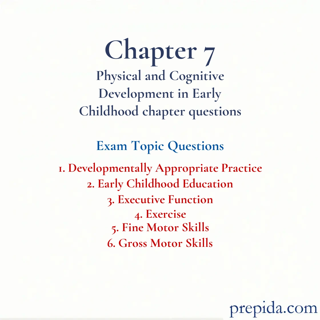 View Exam Questions Answers Fine and Gross Motor Skills Exam Answer Key: Developmentally Appropriate Practice